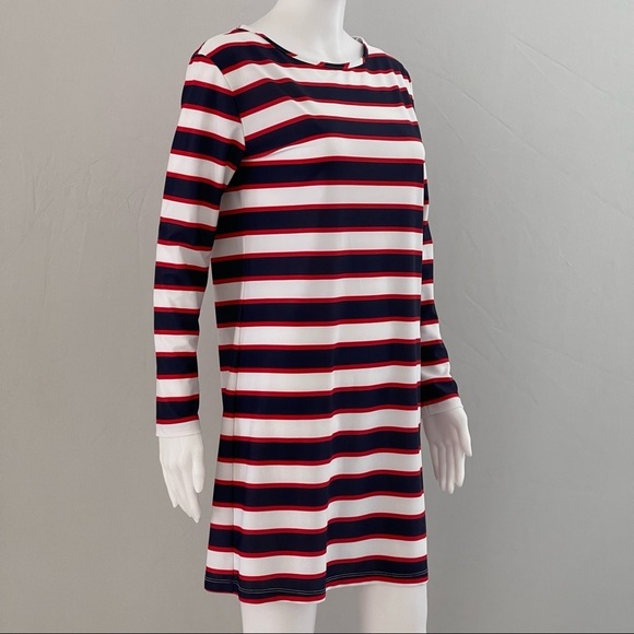 Glamourpuss NYC Red,Blue and White Stripes Dress size Small - Picture 2 of 15